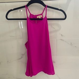 Lily White hot pink tank